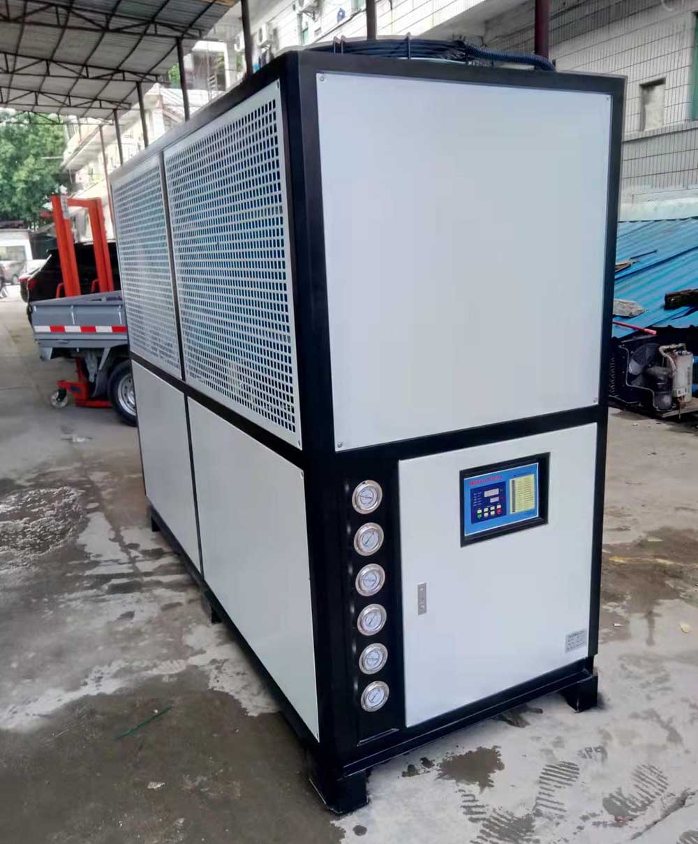 30HP aer refrigeratus Chiller delivered in tempore