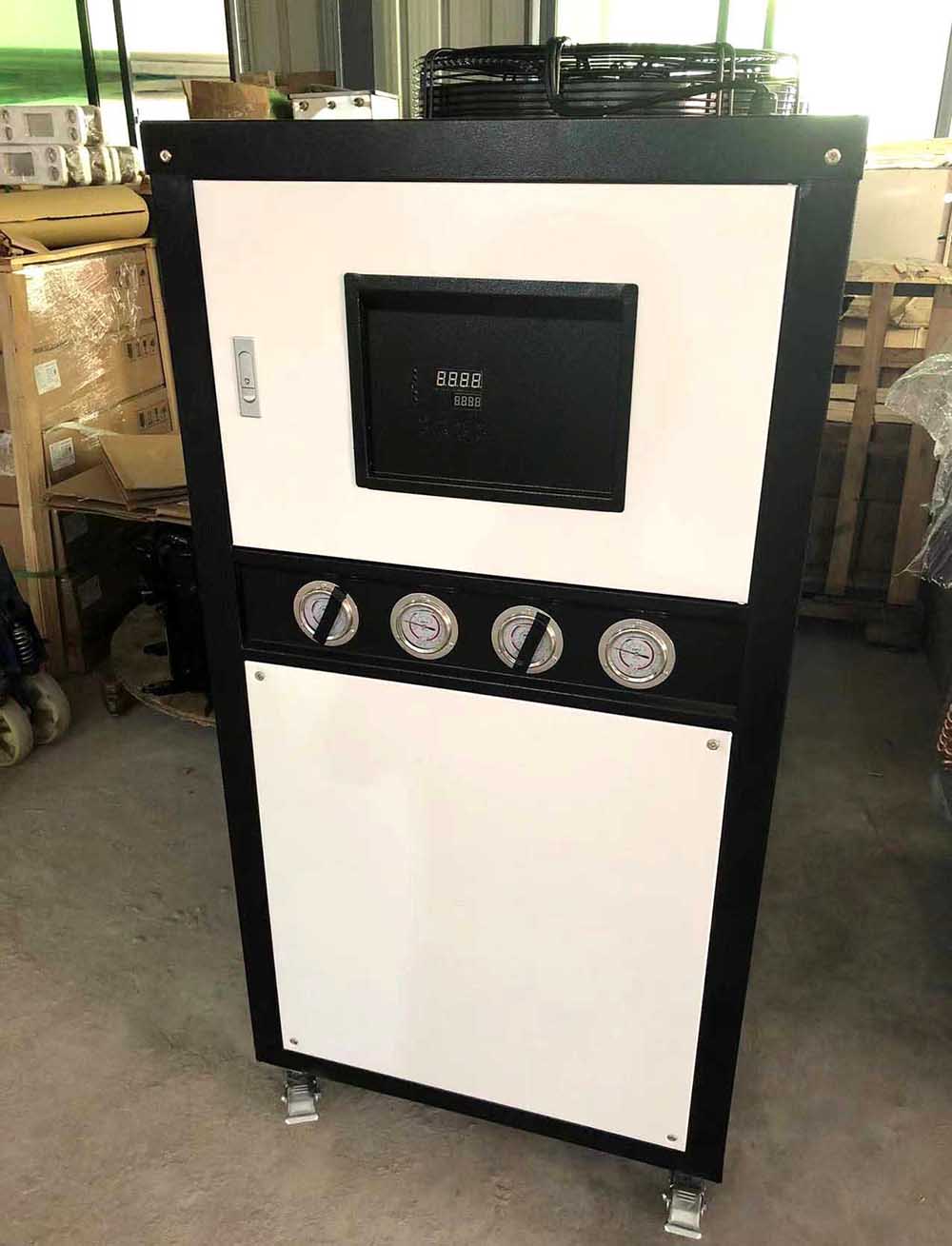 Partus nativus 10HP aer refrigeratus Chiller ad Korea