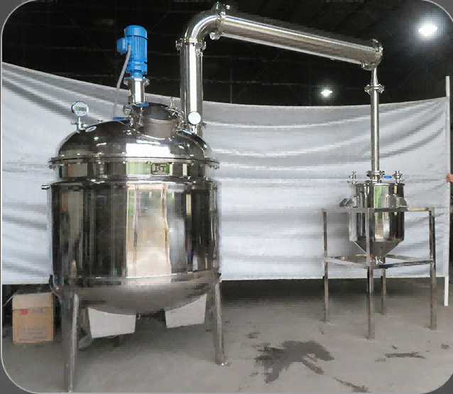Munus reactoris chiller in silicone oleum productio linea