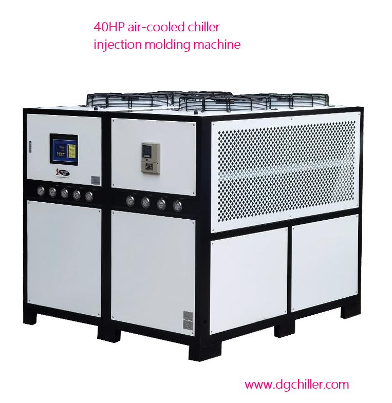 Quantum potentiae Chiller facit 2400T-3200T iniectio machinae coronae par 40HP Chiller?