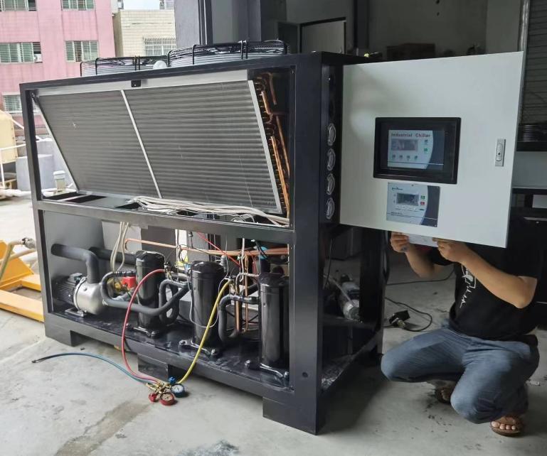 Rationes et solutiones industriae Chillers non refrigerandi