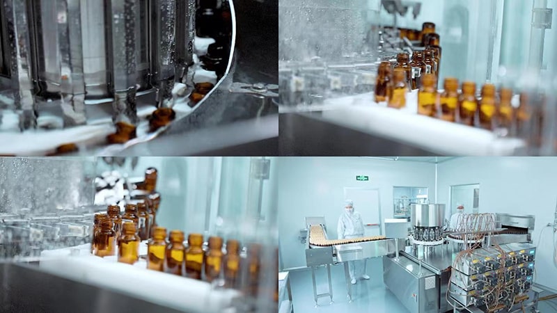 Munus cochleae chiller in refrigeratione instrumenti molae harenae biopharmaceuticae officinae