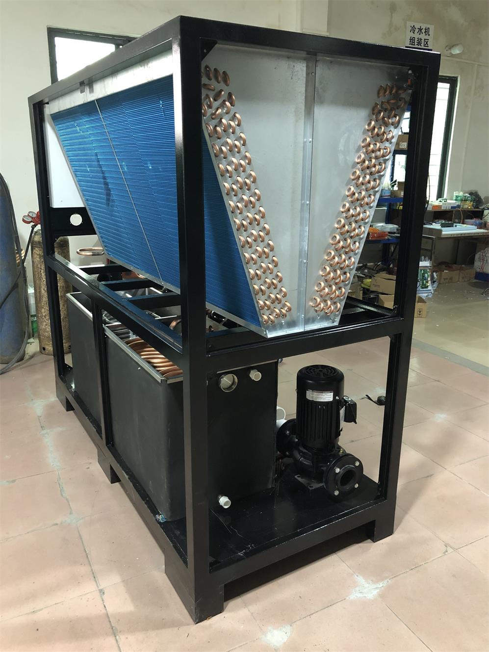 25HP Air refrigeratum Box Chiller ad Potus Processing